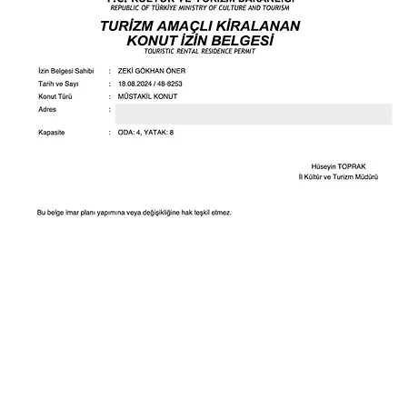 Small House In Bodrum Apartman